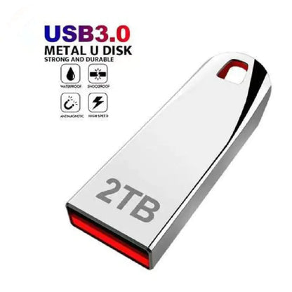 Metal USB Flash Drive 1TB and 2TB Capacity Upgrade