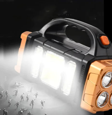 Solar Dual-Head Emergency Light