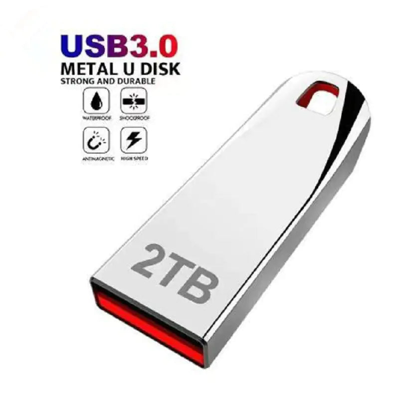 Metal USB Flash Drive 1TB and 2TB Capacity Upgrade